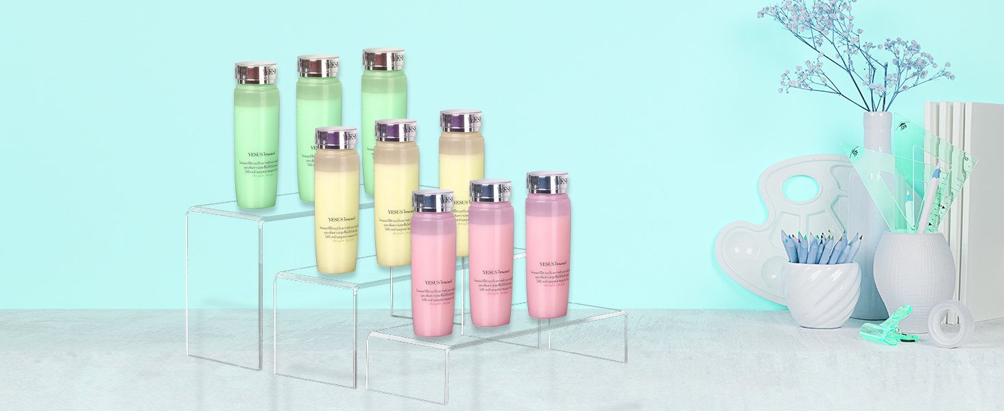 oem odm acrylic riser, 2 set clear acrylic display risers , tansparent riser display stands, large acrylic display stands for organize and decoration factory & wholesale supplier