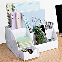 oem odm clear acrylic desk oganizer, 9 compartments, office supplies and desk accessories organizer, home decor desktop organizer (clear) factory & wholesale supplier