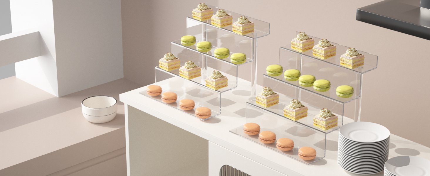 wholesale 12 inch acrylic shelf, 4 tier perfume and cologne organizer, funko pop shelves tiered riser display stand, acrylic display for decoration factory & supplier oem odm