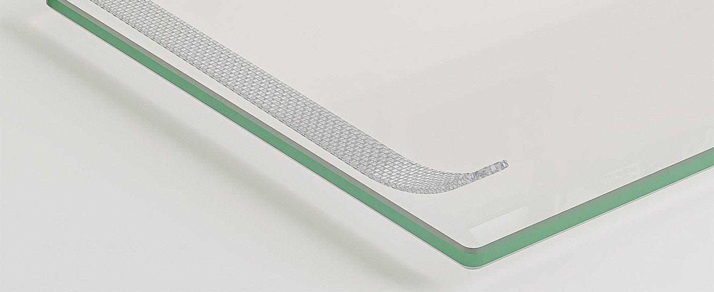 oem odm hemudu dual monitor stand -adjustable length and angle dual monitor riser, desktop organizer for pc, computer, laptop (clear) factory & wholesale supplier