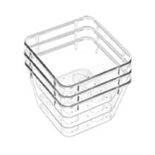oem odm 21 pcs clear drawer organizer storage bins, 21 piece set, organizers and storage bins for makeup, jewelry, gadgets for kitchen, bedroom, bathroom, office (21) factory & wholesale supplier