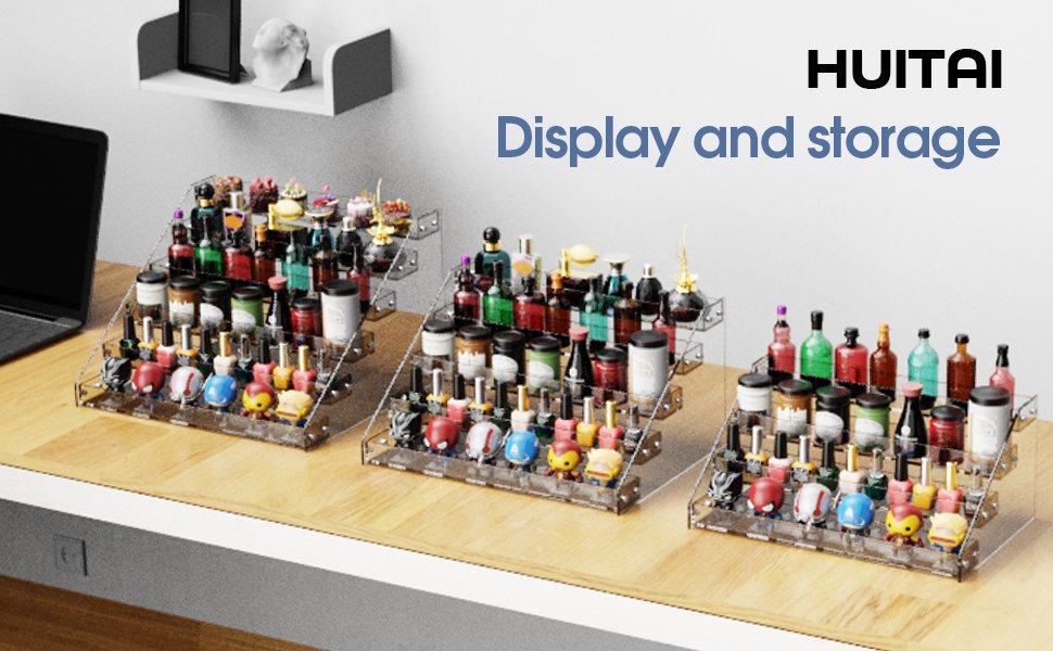 wholesale acrylic display shelf,risers display stands,perfume organizer,cupcake stand,tiered display stand,sticker display,card stands for display,card display stand,figure display，spice rack(6 tier) factory & supplier oem odm