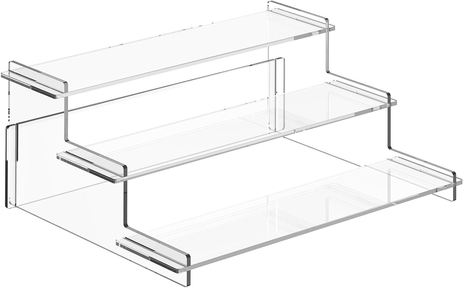wholesale acrylic risers display stand, 3 tier cupcake holder, clear perfume organizer stand, display shelf for figures and collection, dessert shelves for party, display risers for decoration and organizer factory & supplier oem odm