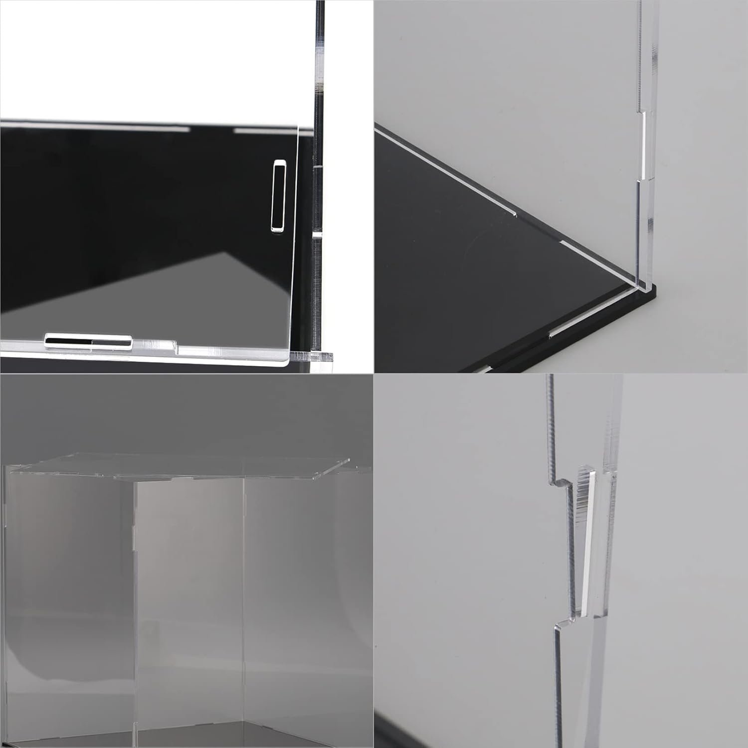 oem odm evron display case for collectibles assemble clear acrylic box alternative glass case for display action figures home storage & organizing toys (15.7x11.8x3.1inch;40x30x8cm) factory & wholesale supplier