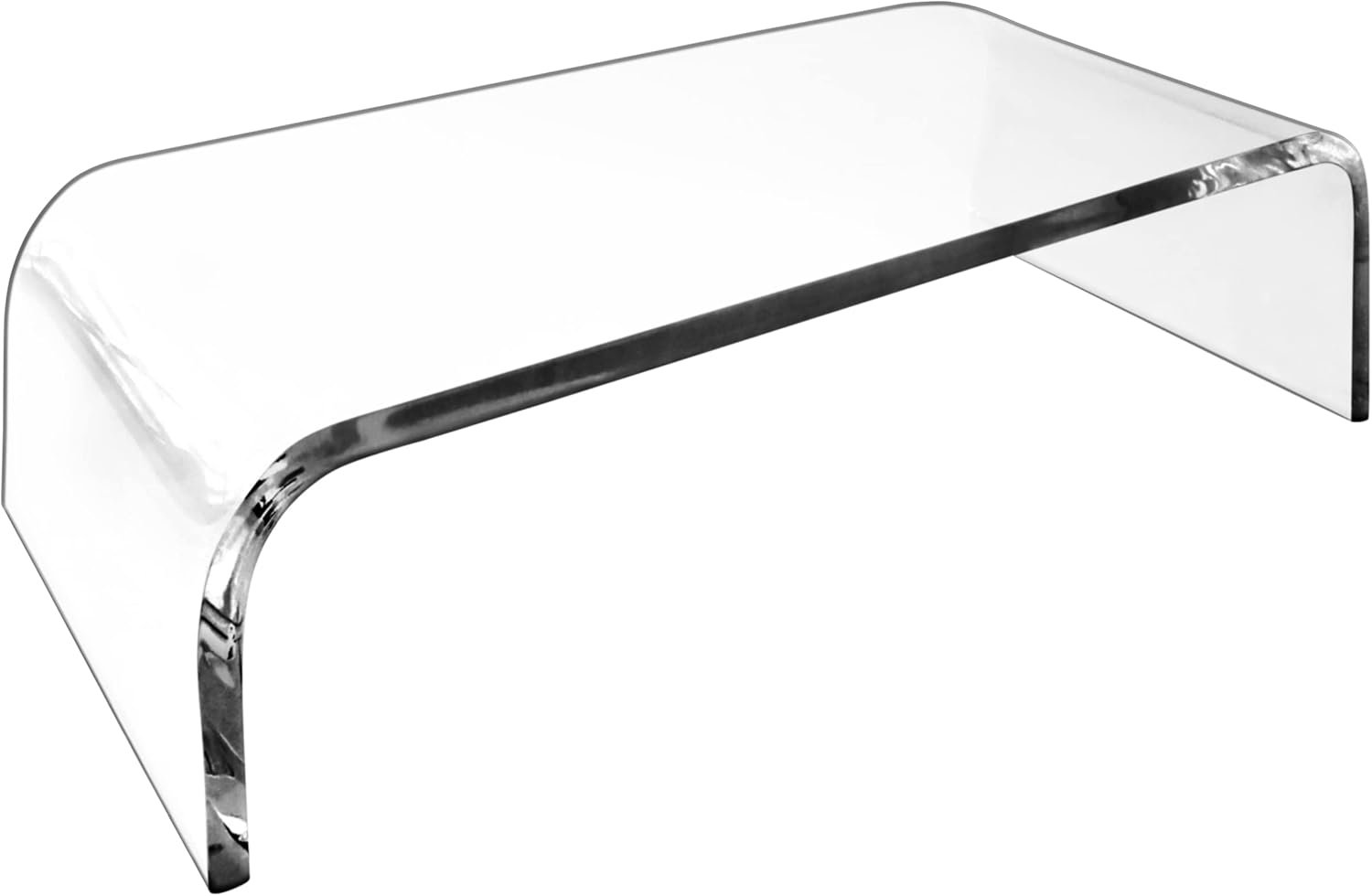 oem odm amt premium acrylic clear monitor riser laptop/pc/multimedia monitor stand for home office factory & wholesale supplier