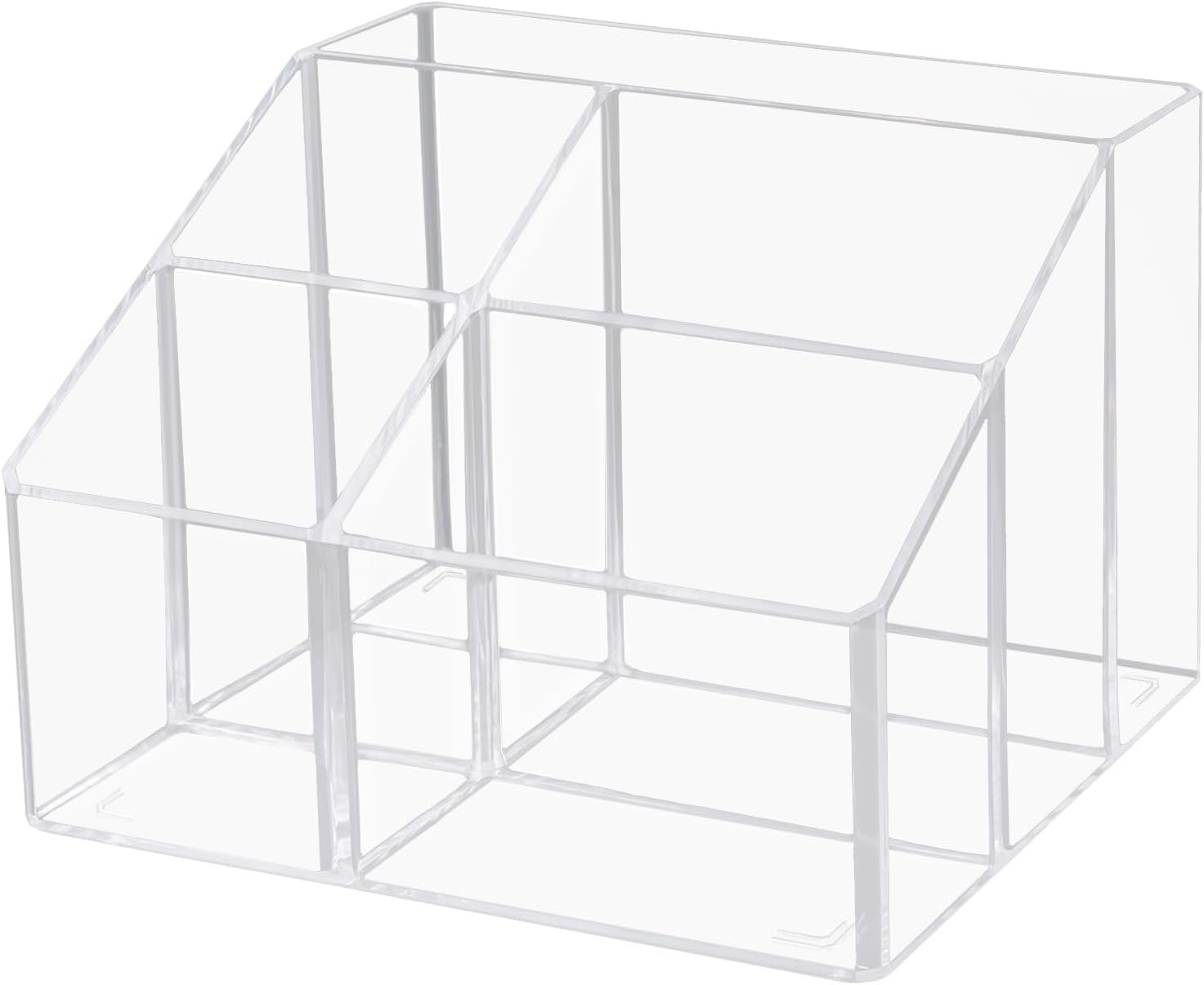 oem odm acrylic desk organizers, clear pen holder and pencil holder display stand for office, school and home factory & wholesale supplier