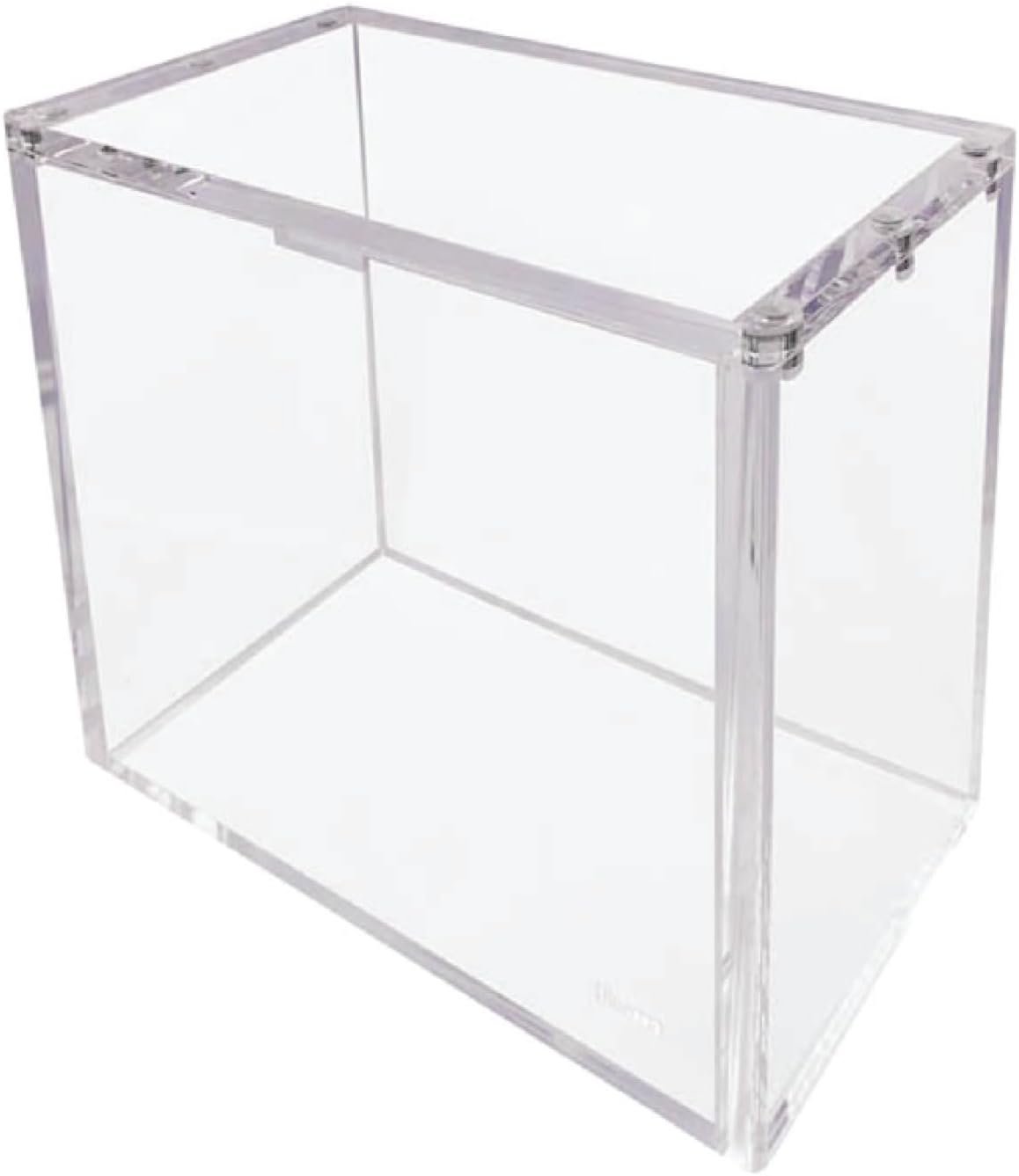 oem odm acrylic clear magnetic display case 6mm thick magnetic closure made for pokemon tcg booster boxes ultra strong magnets factory & wholesale supplier