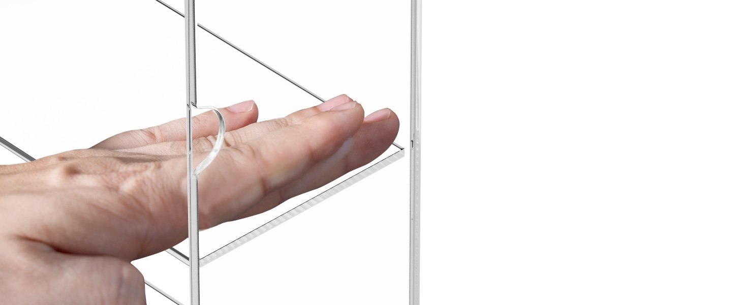 wholesale niubee acrylic display case, clear display case for funko pop figures, wall mounted or desktop dustproof display cabinet box for collectibles ,rock,crystals,mini toys,amiibo (3 tiers) factory & supplier oem odm