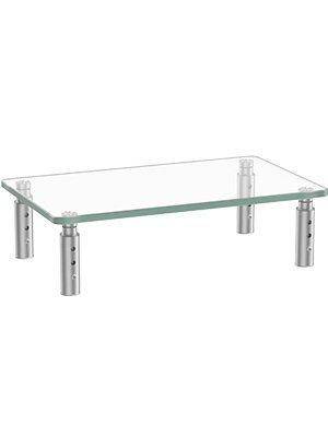 oem odm hemudu monitor stand -3 adjustable height monitor riser, computer monitor stand, desktop organizer, monitor stand riser for pc, computer, laptop clear factory & wholesale supplier