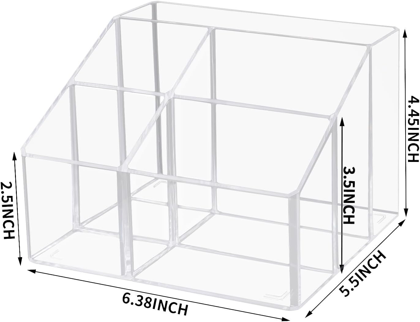 oem odm acrylic desk organizers, clear pen holder and pencil holder display stand for office, school and home factory & wholesale supplier