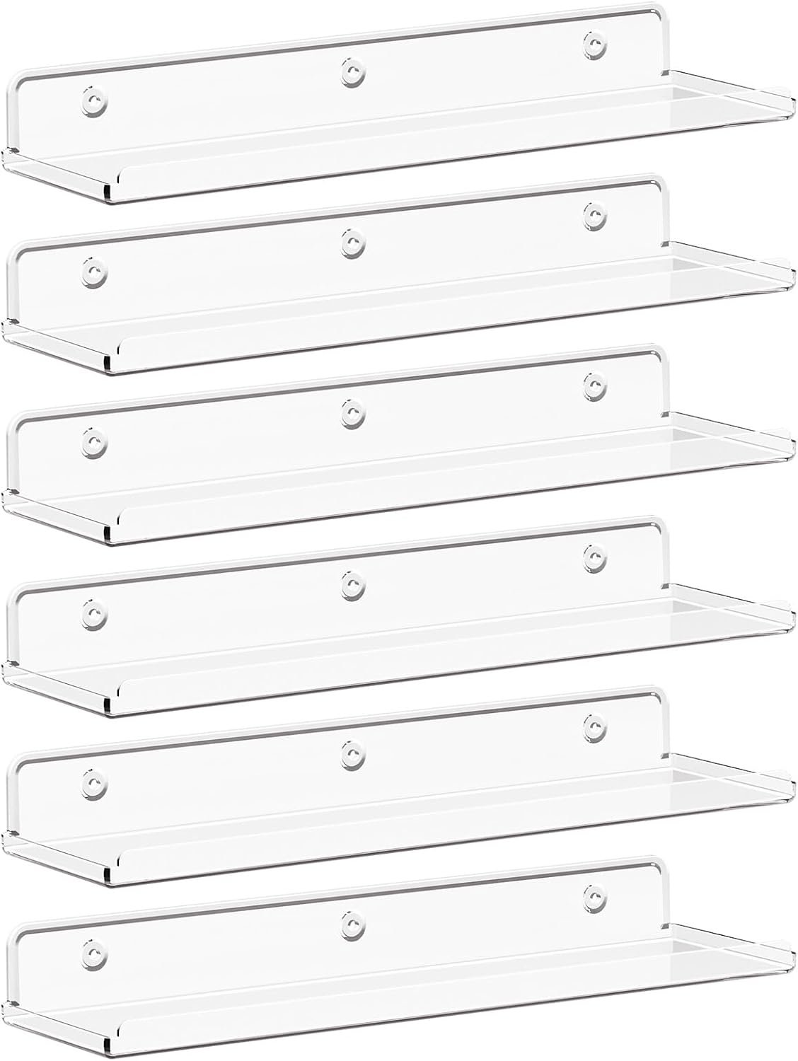 wholesale lifewit floating shelves for wall, 6 pack 15