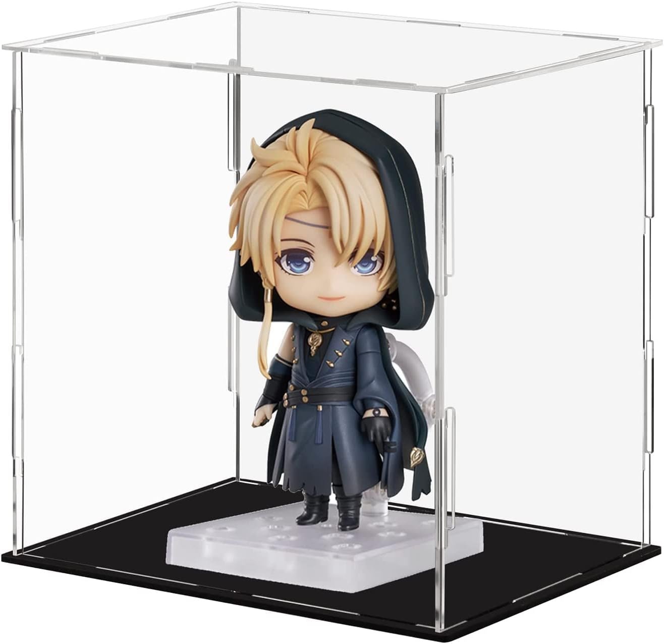 oem odm display case 7.8x5.9x7.8inch,20x15x20cm for collectibles assemble clear acrylic box alternative glass case for display action figures home storage organizing toys factory & wholesale supplier
