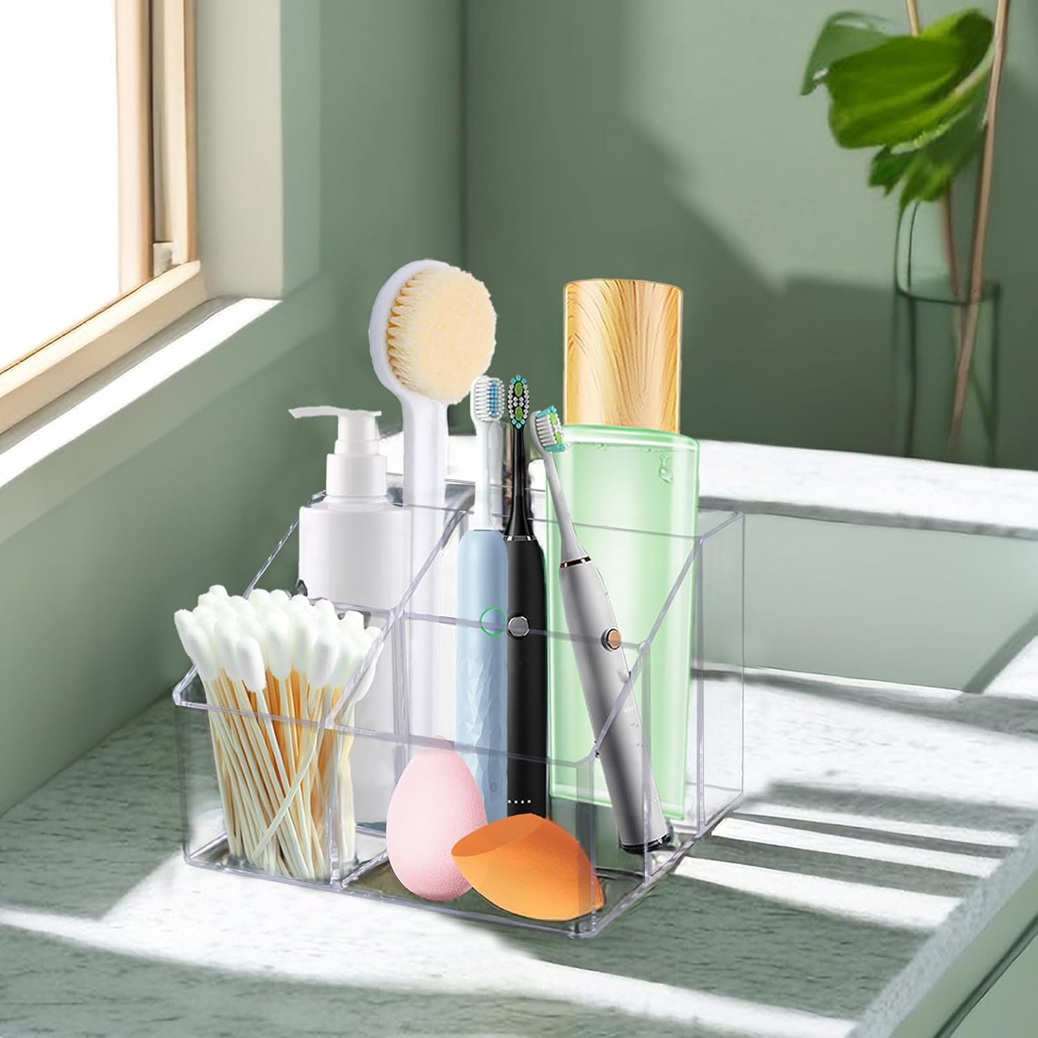 oem odm acrylic desk organizers, clear pen holder and pencil holder display stand for office, school and home factory & wholesale supplier