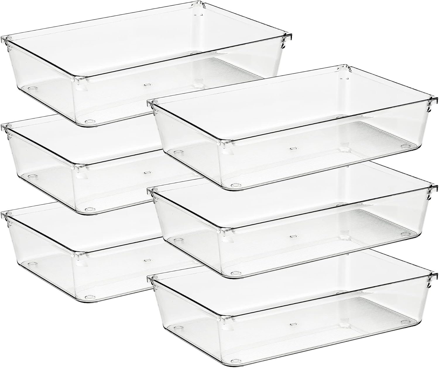 oem odm ravinte 6 pack drawer organizer - 6