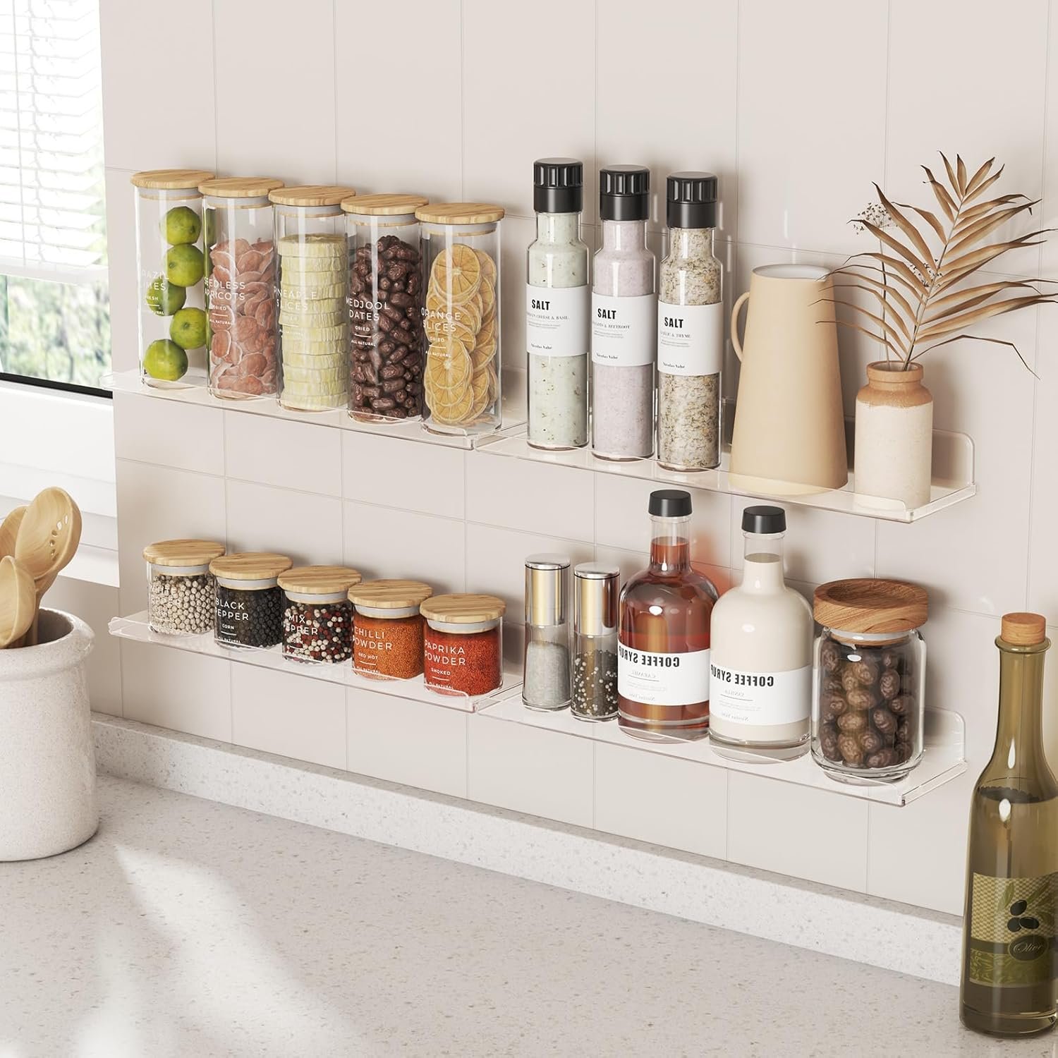 wholesale lifewit floating shelves for wall, 6 pack 15
