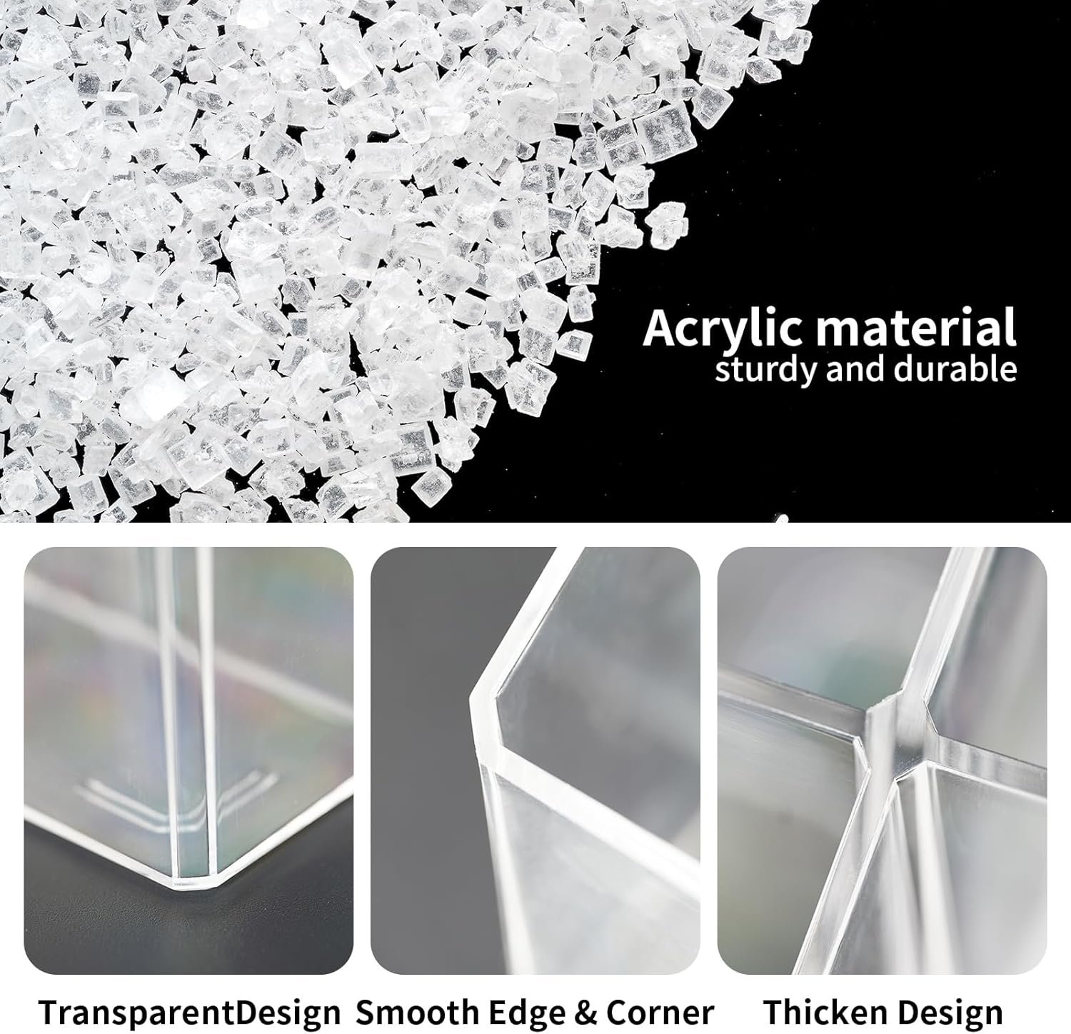 oem odm acrylic desk organizers, clear pen holder and pencil holder display stand for office, school and home factory & wholesale supplier