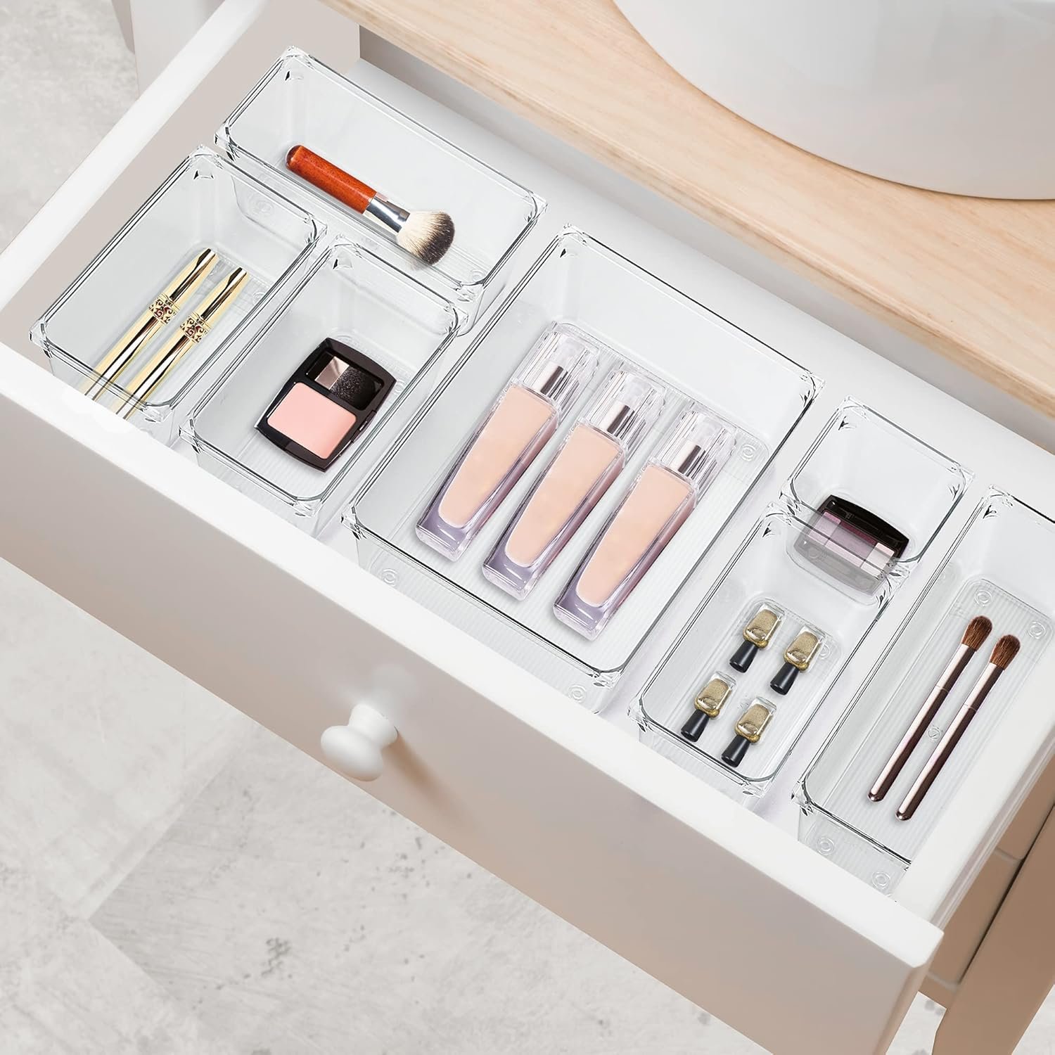 oem odm ravinte 6 pack drawer organizer - 6