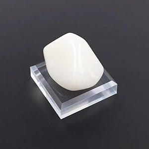 oem odm ciaoher 1in thickness beveled acrylic square display block clear polished pedestal stand riser (6x6, 1pack) factory & wholesale supplier
