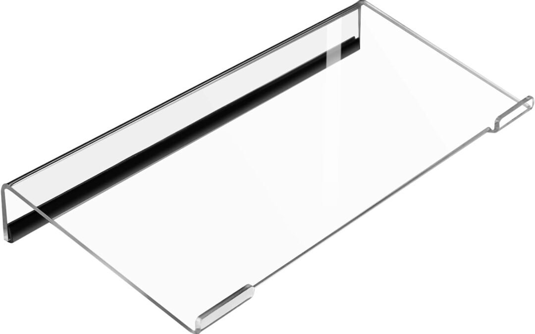 OEM ODM Small Computer Keyboard Stand, 11.8 x 5.1 Inch- Keyboard Tray for 78 Keys Keyboard, Acrylic Keyboard Riser Lift for Desk, keyboard Holder for Mini Computer Keyboard & Apple Magic Keyboard -Clear Factory & Wholesale Supplier