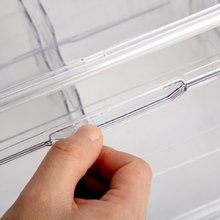 wholesale 3 tiers clear display case with lights, acrylic storage organizers box with magnetic door, acrylic dustproof showcase for collectibles action figure factory & supplier oem odm