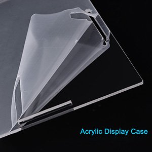 oem odm meccanixity clear display case, acrylic box assemble transparent dustproof box showcase 3.9x3.9x3.9inch for collectibles, crafts factory & wholesale supplier